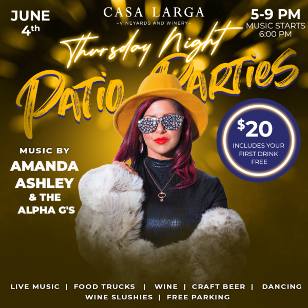 Patio Party - Amanda Ashley & The Alhpa G's | June 04, 2026