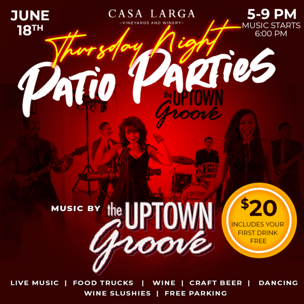 Patio Party - Uptown Groove | June 18, 2026