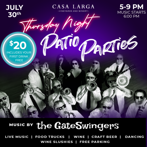 Patio Party - The Gate Swingers | July 30, 2026
