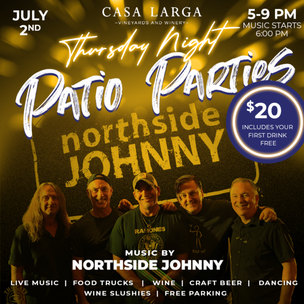 Patio Party - Northside Johnny | July 02, 2026