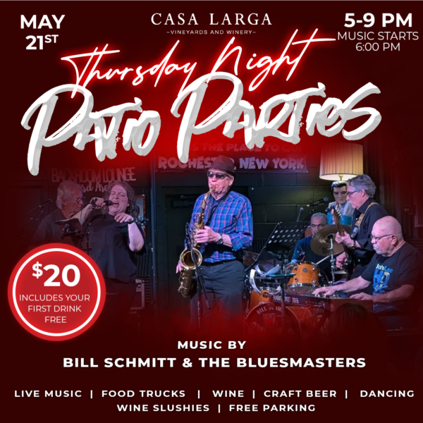 Patio Party - Bill Schmitt & The Bluesmasters | May 21, 2026