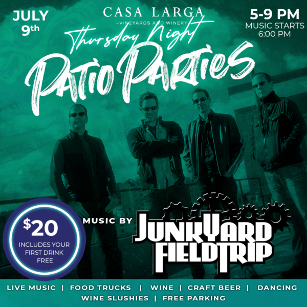 Patio Party - Junkyard Field Trip | July 09, 2026